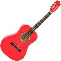 Encore 3/4 Size Classic Guitar Outfit - Red