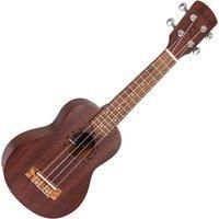 Laka Soprano Ukulele & Bag - Chocolate