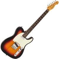 VINTAGE V20 COASTER SERIES ELECTRIC GUITAR - 3 TONE SUNBURST