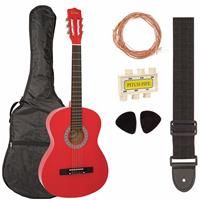 ENCORE 4/4 CLASSIC GUITAR OUTFIT - RED