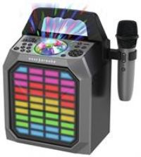 Easy Karaoke Wireless Karaoke Machine Party Hub - Black