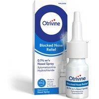 Otrivine Blocked Nose Relief Nasal Spray Adult Metered Dose 0.1% 10ml
