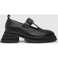 ASRA ginny t-bar flat shoes in black