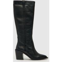 schuh dorothy western knee boots in black