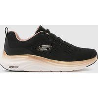 SKECHERS vapor foam trainers in black multi