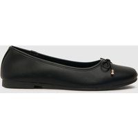 schuh leanne ballerina flat shoes in black