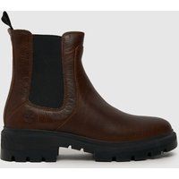 Timberland cortina chelsea boots in brown