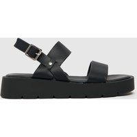 schuh tayla chunky sandals in black
