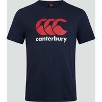 Adult Rugby Short-sleeved Ccc Logo T-shirt - Navy Blue