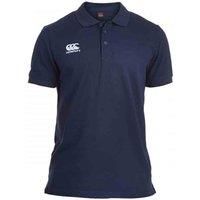 Canterbury CCC Waimak Polo Shirt, Men/'s Rugby Shirt, Casual Cotton Top For Long Lasting Comfort