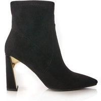 'Lemmie' Alcantara Heeled Boots