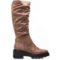 Moda In Pelle Women's Halsey Block Heeled Knee High Boots