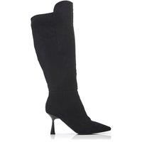Moda In Pelle Women's Ursa Black High Heeled Knee High Boots