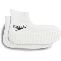 Speedo Unisex Adult Latex Socks, Multicolour (White/Black), X- Small
