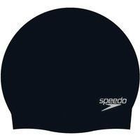 SPEEDO ADULT SWIM CAP PLAIN MOULDED SILICONE LONG-LIFE HYDRODYNAMIC SWIMMING NEW