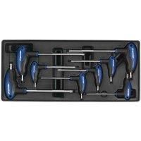 Sealey TBT05 Tool Tray with T-Handle TRX-Star Key Set, 176.5mm x 397mm x 55mm