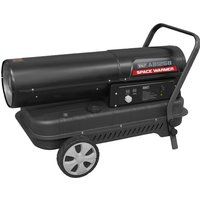 Sealey AB1258 Space Warmer® Paraffin/Kerosene/Diesel Heater 125,000Btu/hr with Wheels