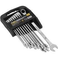 Siegen S0832 Combi Spanner Set 10pc Extra-Long Metric
