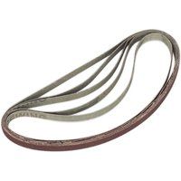 Sealey Sbs35/B100Gn Sanding Belt 100Grit 8 X 456Mm Pack Of 5