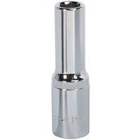 Sealey Premier WallDriveÂ® Socket 11mm Deep 1/2"Sq Drive Fully Polished