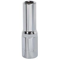 Sealey Premier WallDriveÂ® Socket 12mm Deep 1/2"Sq Drive Fully Polished