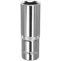 Sealey WallDrive Socket 18mm Deep 1/2" Square Drive Fully Polished Socket Set