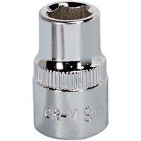 Sealey Premier WallDriveÂ® Socket 9mm 3/8"Sq Drive Fully Polished