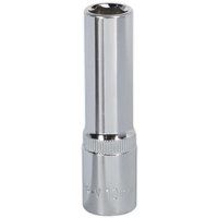 Sealey SP3810D Walldrive Fully Polished Deep Socket, 3/8" Square Drive, 10mm