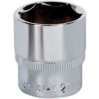 Sealey Premier WallDriveÂ® Socket 21mm 3/8"Sq Drive Fully Polished