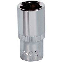 Sealey Premier WallDriveÂ® Socket 9mm 1/4"Sq Drive Fully Polished