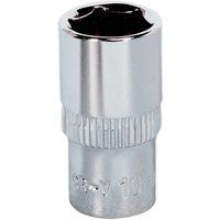 Sealey Premier WallDriveÂ® Socket 10mm 1/4"Sq Drive Fully Polished