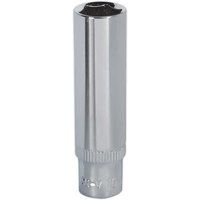 Sealey SP1410D Walldrive Fully Polished Deep Socket, 1/4" Square Drive, 10mm