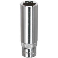 Sealey Premier WallDriveÂ® Socket 11mm Deep 1/4"Sq Drive Fully Polished
