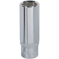 Sealey Premier WallDriveÂ® Socket 13mm Deep 1/4"Sq Drive Fully Polished