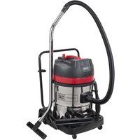 Sealey PC460 Wet and Dry Vacuum Cleaner, 60L, 1600W/230V