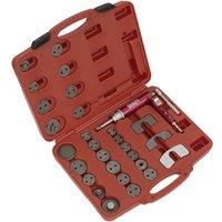 SealeyAir Operated Brake Piston Wind Back Tool Kit 29pc VS0286