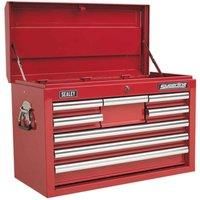 Sealey AP33089 Topchest 8 Drawer with Ball Bearing Slides - Red
