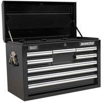 Sealey Topchest 8 Drawer with Ball Bearing Slides  Black AP33089B