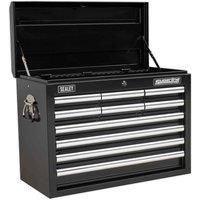 Sealey AP33109B Black Top Chest Tool Box 10 Drawer Ball Bearing Runners Slides