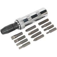 Sealey S0844 Impact Driver Set, 15 Pieces