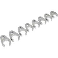 Sealey AK5981 Crow's Foot Spanner Set 8pc 1/2"Sq Drive Metric