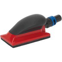 Sealey RE4011 70 x 120mm Dust-Free Sanding Block,Red