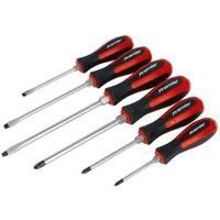 Sealey AK4932 Screwdriver Set Hammer-Thru 6pc