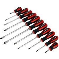 Sealey AK4933 Hammer-Thru Screwdriver Set, 11 Pieces