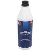 Sealey FSO1S Compressor Oil Fully Synthetic 1ltr