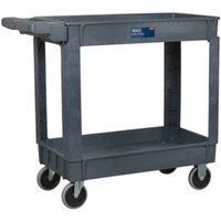 Sealey CX202 2-Level Composite Heavy-Duty Trolley, 1000mm x 440mm x 850mm