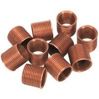 Sealey Thread Insert M14 x 1.25mm 15mm for VS301 Pack of 10 VS301.15