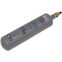 Sealey CO2-1KG Refillable Carbon Dioxide Gas Cylinder 1kg