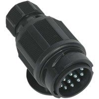 Sealey Towing Plug 13-Pin Euro Plastic 12V Twin Inlet - TB54