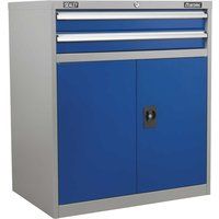 Sealey Premier Industrial Cabinet 2 Drawer Blue / Grey